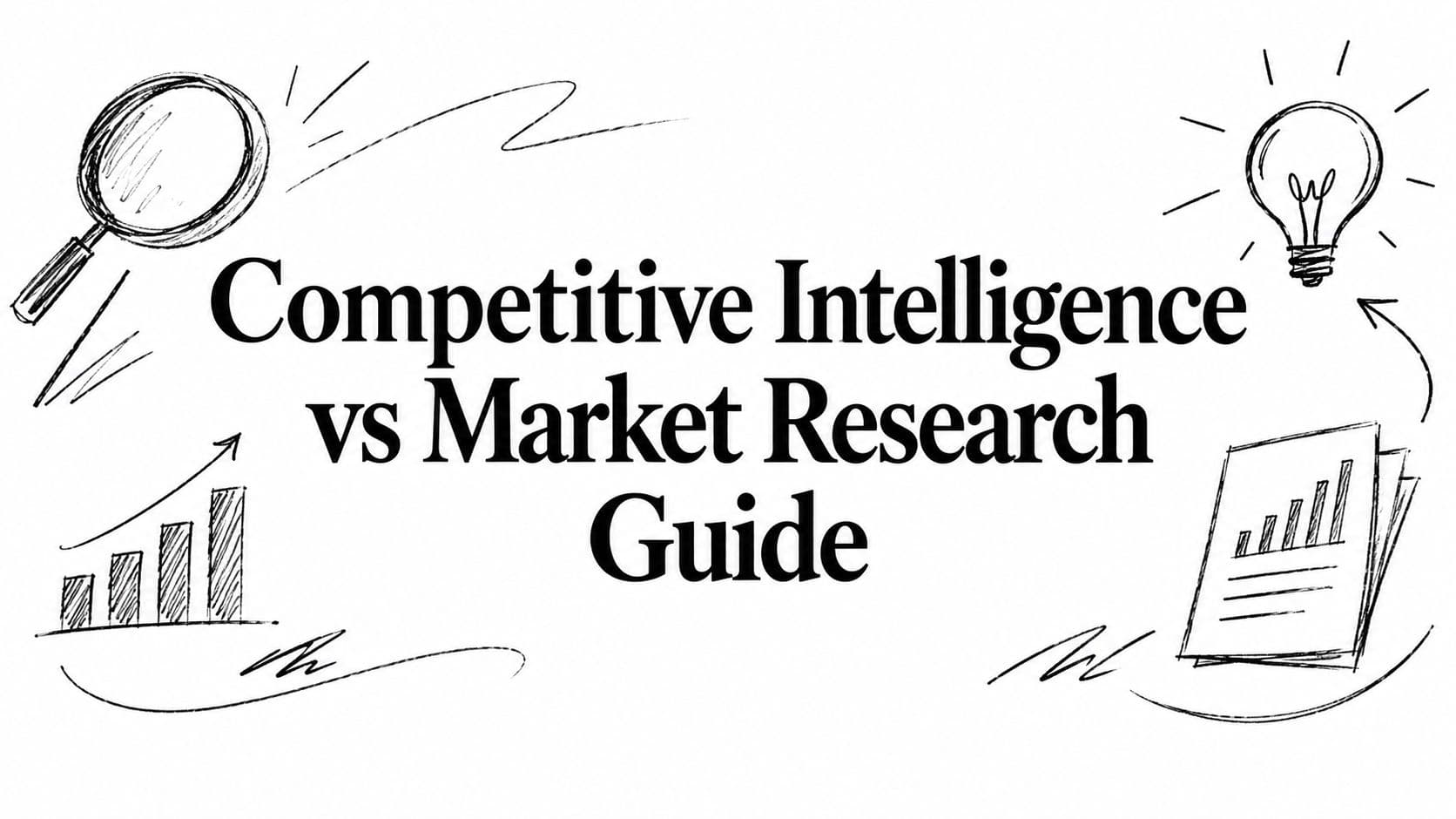 Competitive Intelligence vs Market Research Guide