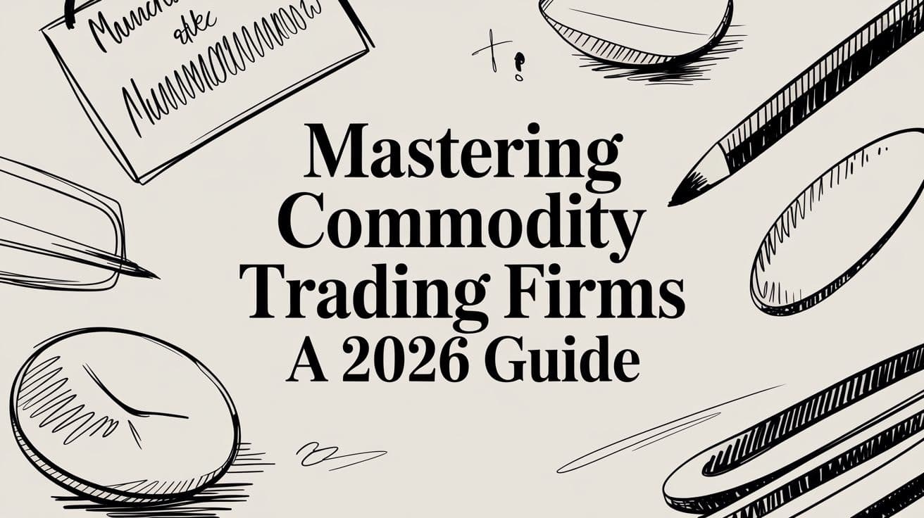 Mastering Commodity Trading Firms: A 2026 Guide