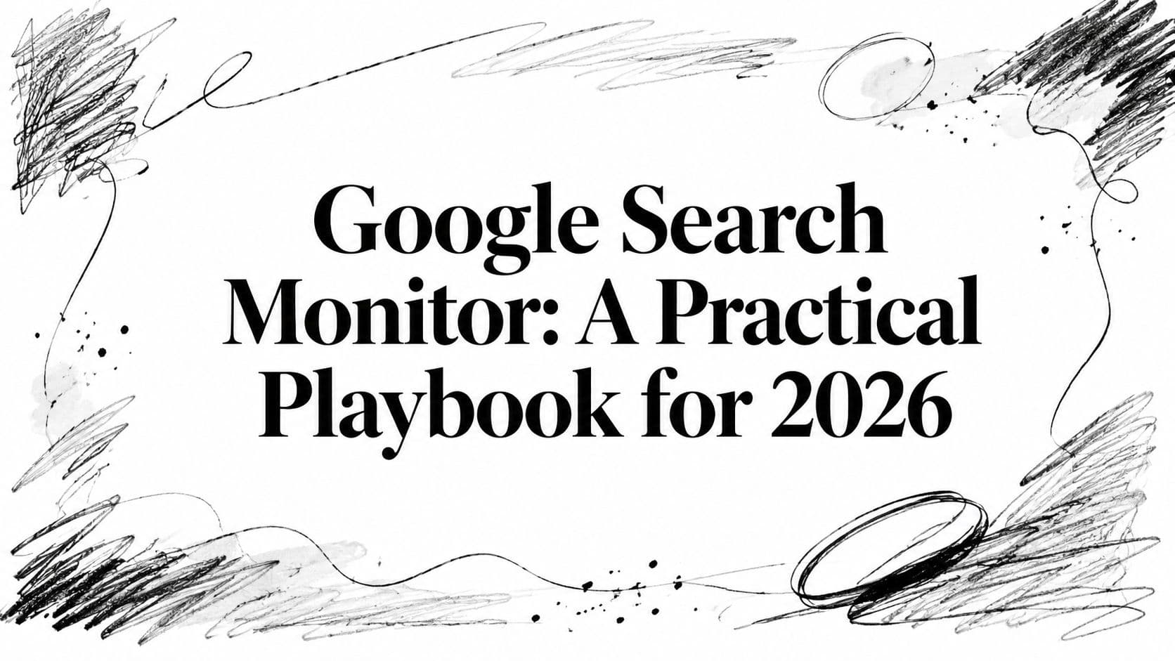 Google Search Monitor: A Practical Playbook for 2026