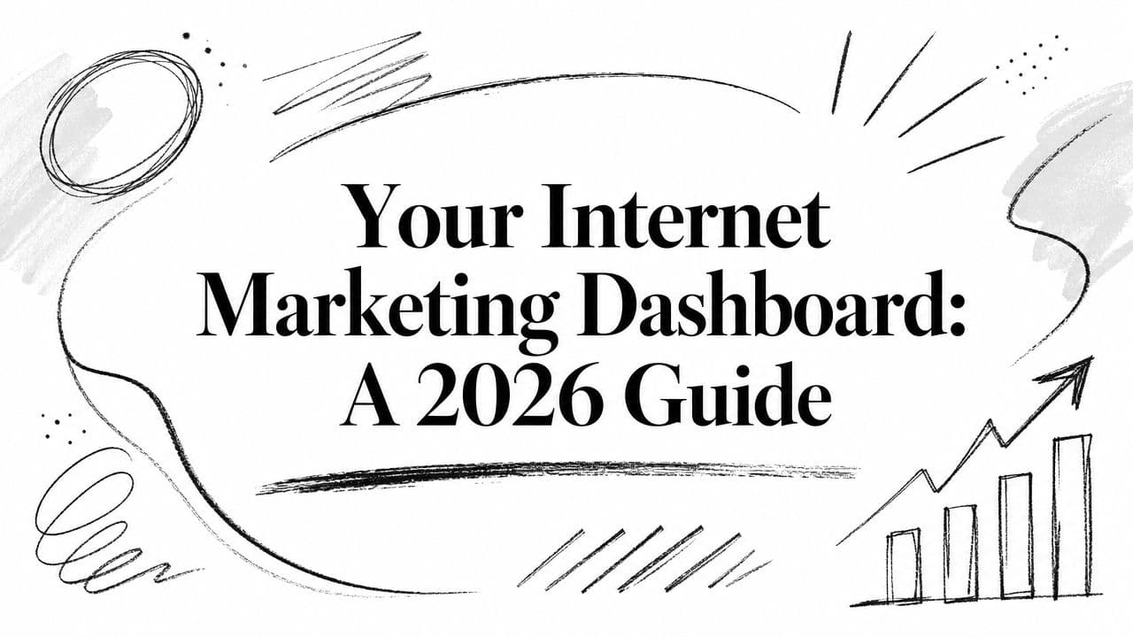 Your Internet Marketing Dashboard: A 2026 Guide