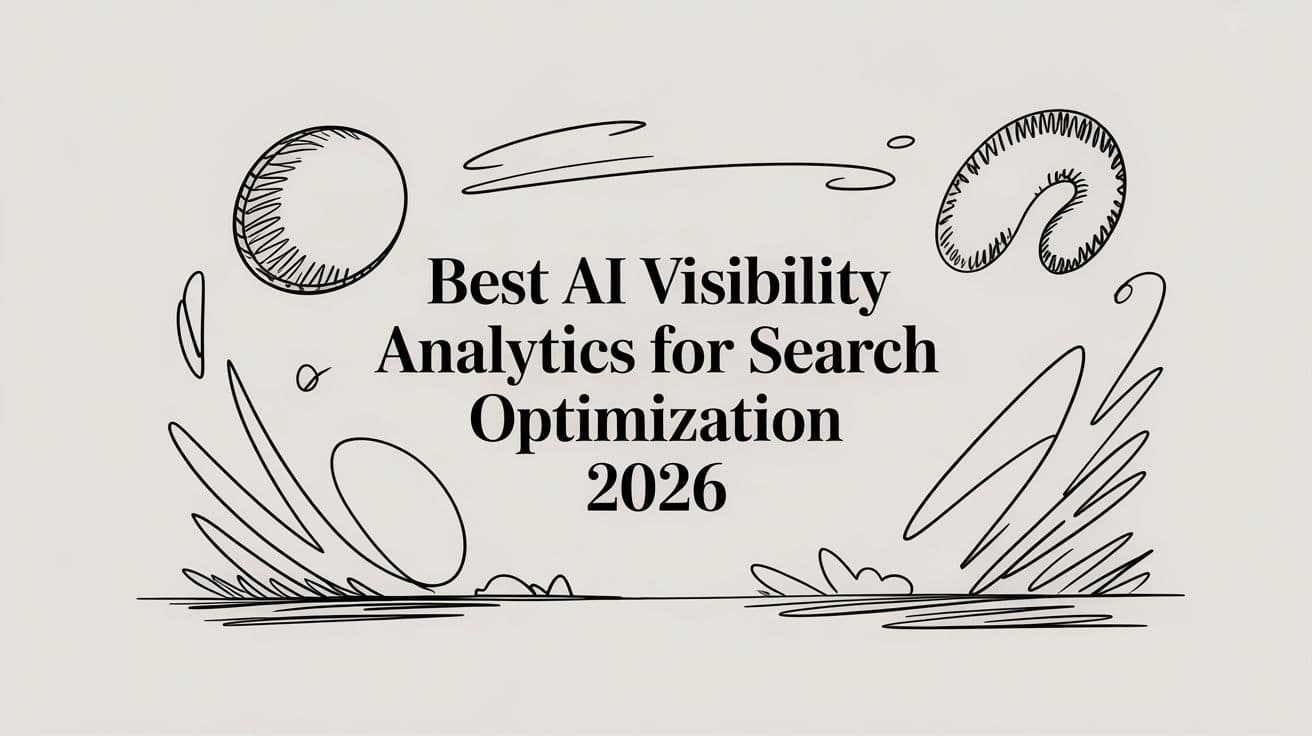 Best AI Visibility Analytics for Search Optimization 2026