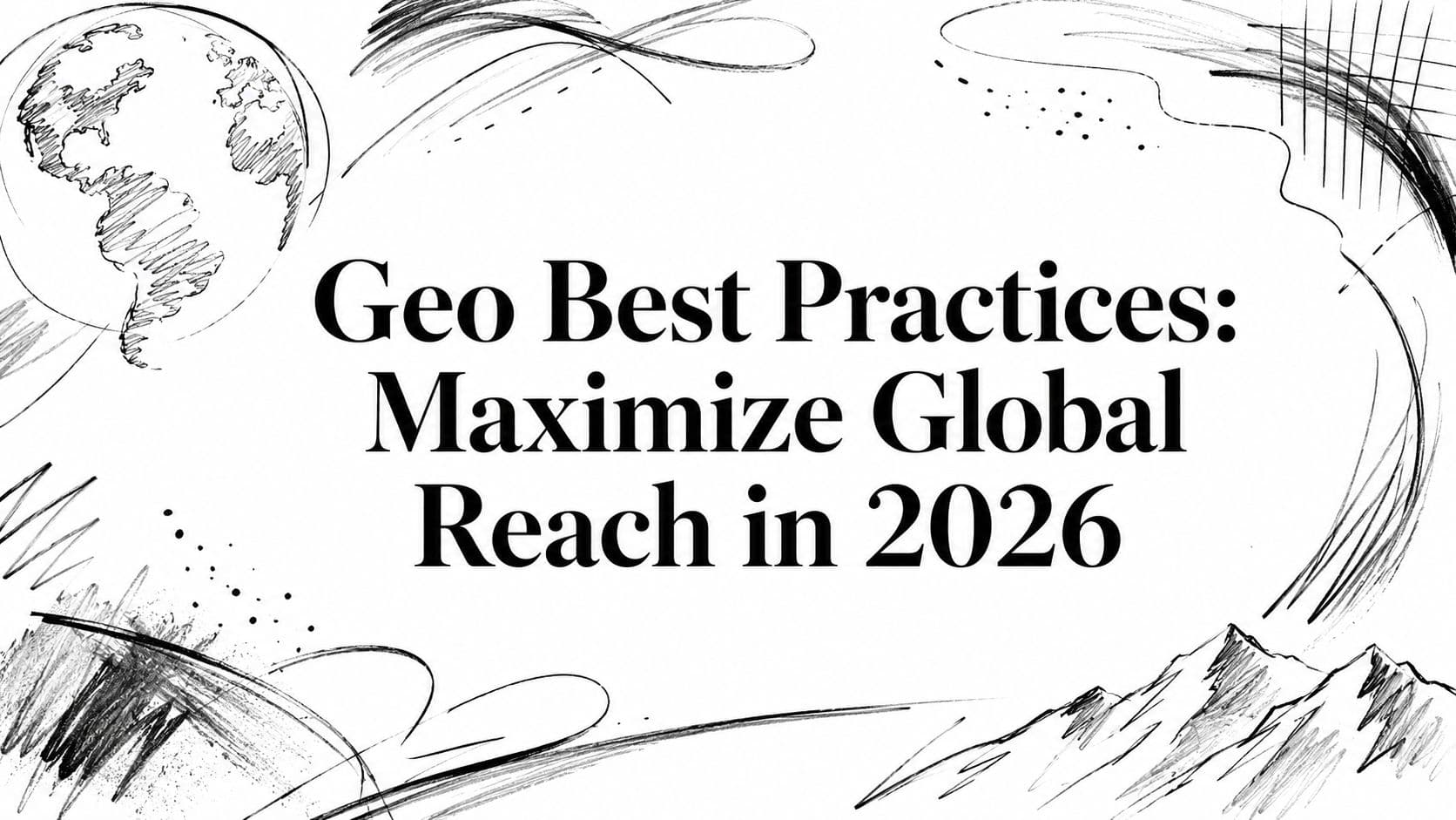 Geo Best Practices: Maximize Global Reach in 2026